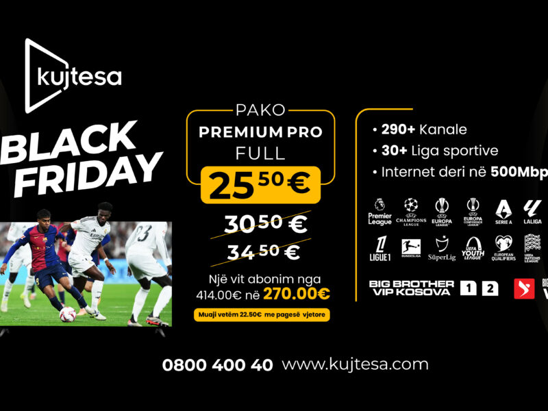 BLACK FRIDAY NË KUJTESA